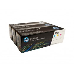 Toner HP 305A Cyan/Magenta/Yellow 2,6k pgs (CF370AM)