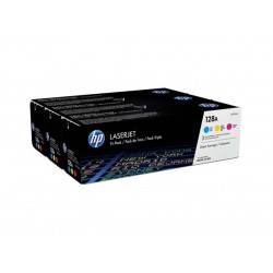Toner HP 128A Cyan/Magenta/Yellow 1,3k pgs (CF371AM)