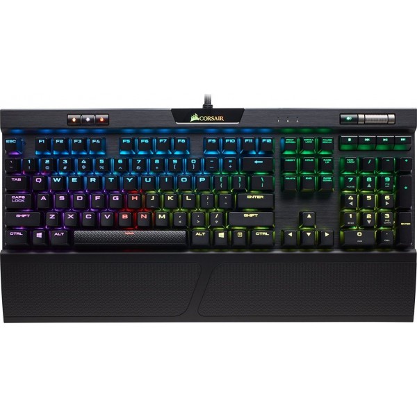 Gaming Keyboard Corsair K70 RGB MK.2 Cherry MX Red GR Layout Wired (CH-9109010-GR)