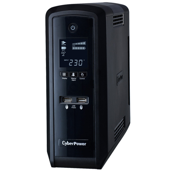 UPS CyberPower Intelligent CP1300EPFCLCD Line Interactive APFC LCD 1300VA (CP1300EPFCLCD)
