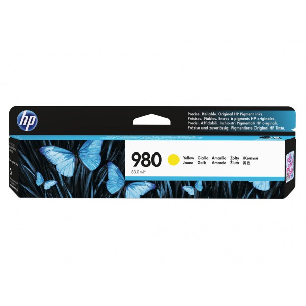 Ink HP 980 Yellow 6600 Pgs (D8J09A)