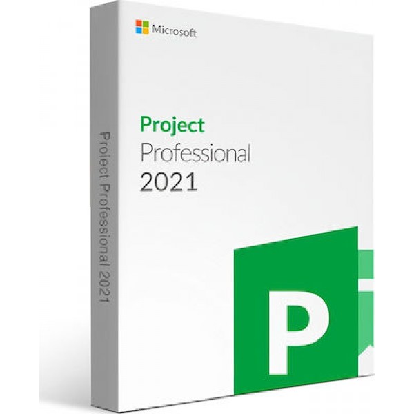 Microsoft Project Pro 2021 Win All Languages PK Lic Online Download C2R NR (H30-05939)