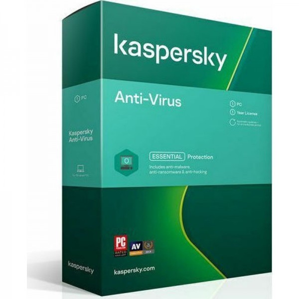 Antivirus Kaspersky 1 User 1 Year (KL1171O5AFS-21MSB)
