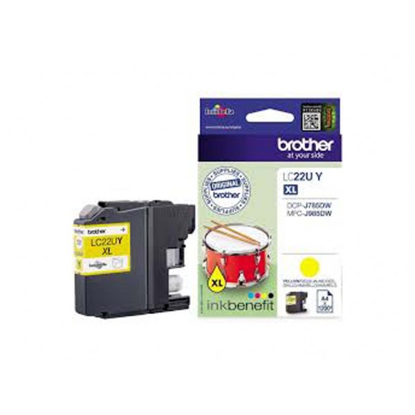 Ink Brother LC-22UY Yellow 1200 pgs (LC22UY)