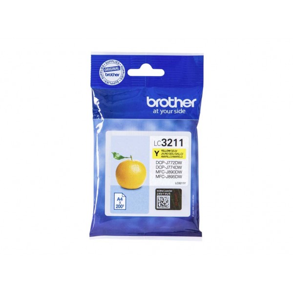 Ink Brother LC-3211Y Yellow 200 pgs (LC3211Y)