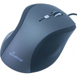 Mouse MediaRange Black-Grey Wired Optical (MROS202)