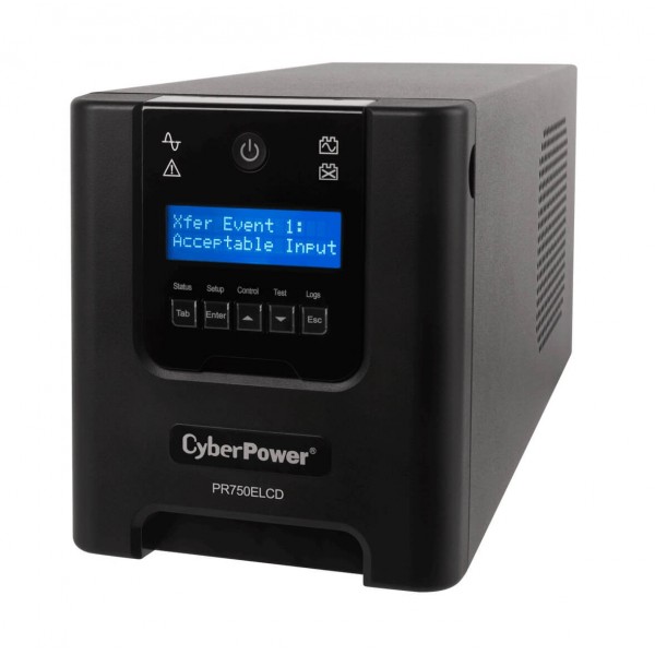 UPS CyberPower Professional PR750ELCD Line Interactive LCD 750VA (PR750ELCD)