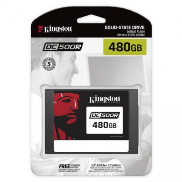 SSD Kingston DC500R 480GB 2.5" SATA III (SEDC500R/480G)