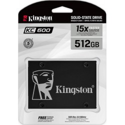 SSD Kingston KC600 512GB 2.5" SATA III (SKC600/512G)