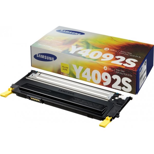 Toner Samsung - HP CLT-Y4092S Yellow 1k pgs (SU482A)
