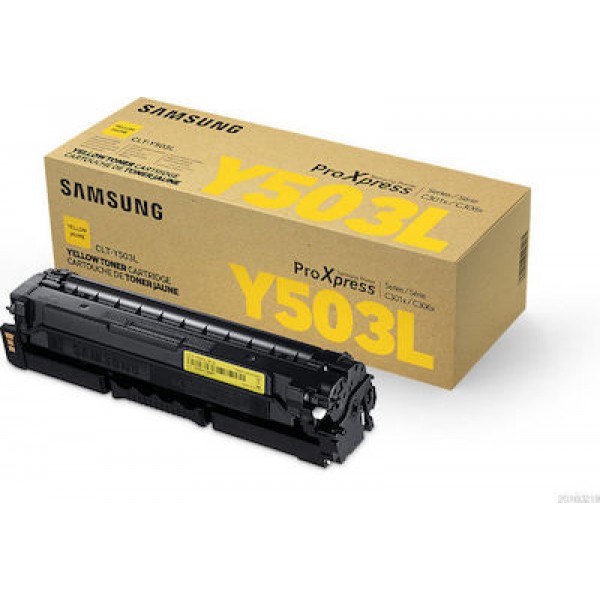 Toner Samsung - HP CLT-Y503L High Yield Yellow 5k pgs (SU491A)