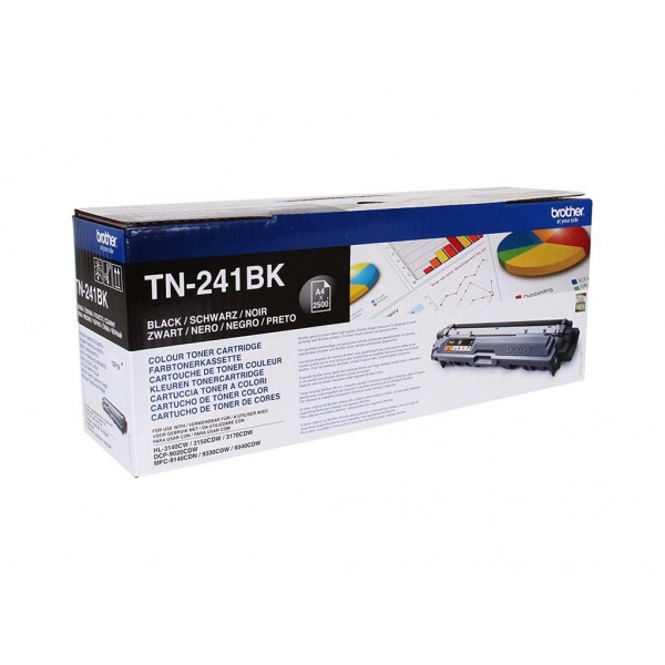 Toner Brother TN-241BK Black 2500 pgs (TN241BK)