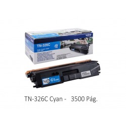 Toner Brother TN-326C Cyan 3500 pgs (TN326C)