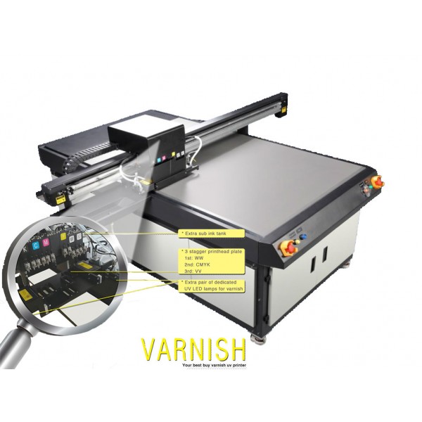 Plotter Flatbed UV Printer M1016 με Βερνίκι(100 x 160cm) (UVM1016-V)