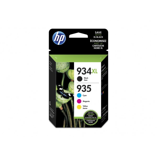 Μελάνι HP 934XL & 935XL 4 x pack (B/C/M/Y)Cartridges Multipack (X4E14AE)
