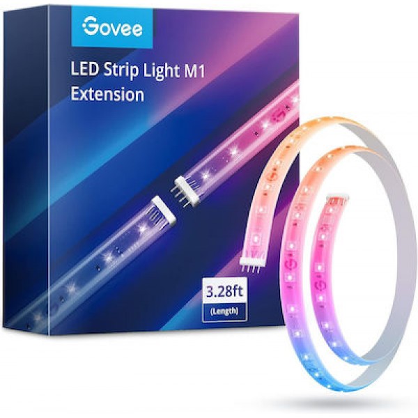 Govee LED Strip Light M1 Matter Compatible 1m extension (H61E1 split to 10m)