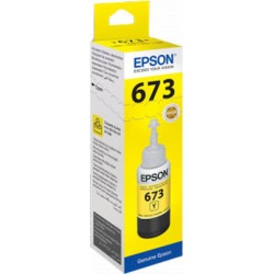 Μελάνι Bottle Epson 673 Yellow T6734 70ml (C13T67344A)